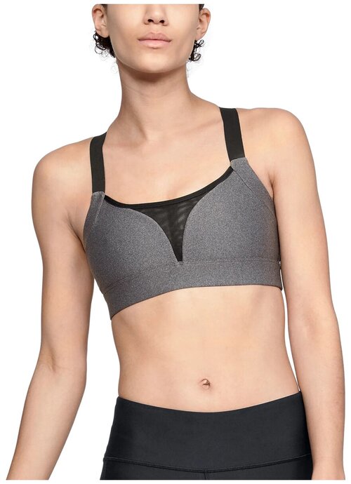 Топ Under Armour Heather Sport Bralette Light Support Женщины 1317105-020 XS