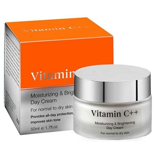 Vitamin C++ Увлажняющий дневной крем для нормальной и сухой кожи, 50 мл