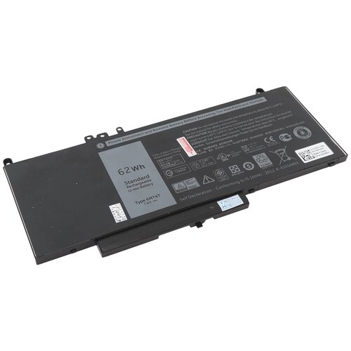 Аккумулятор 6MT4T для Dell Latitude E5470 / E5570 / 3150 / 3160 (G5M10, 8V5GX, 7V69V) dell 6mt4t для ноутбуков черный