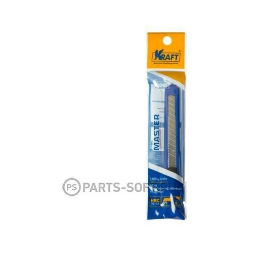 KRAFT KT700900 Нож технический, 9 мм kraft kt 703021 9 предм черный синий желтый