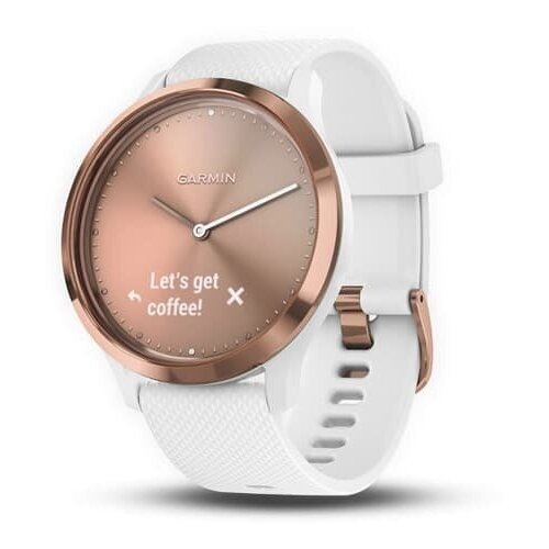 Фитнес браслет Garmin Vivomove HR Sport Rose Gold-White SM 1750000₽