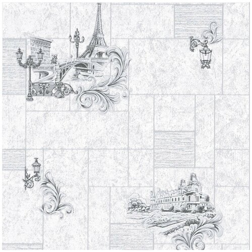 Обои винил на бумаге VILIA Бонжур 1368-21 05310м 490₽