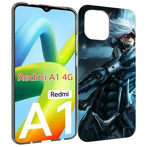 Чехол MyPads Metal Gear Rising Revengeance для Xiaomi Redmi A1 задняя-панель-накладка-бампер чехол mypads metal gear rising revengeance для xiaomi 12s pro задняя панель накладка бампер