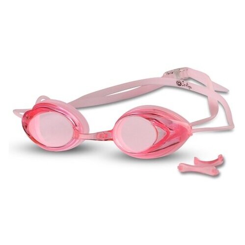 фото Очки для плавания indigo сменная переносица 1005 g розовый