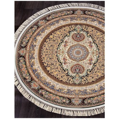 IRAN Ковер SHIRAZ Tina BROWN Круг 1.5x1.5 м.