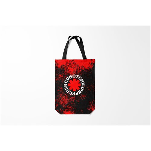 фото Сумка-шоппер / 31х42 см / рок / red hot chili peppers rhcp burnettie