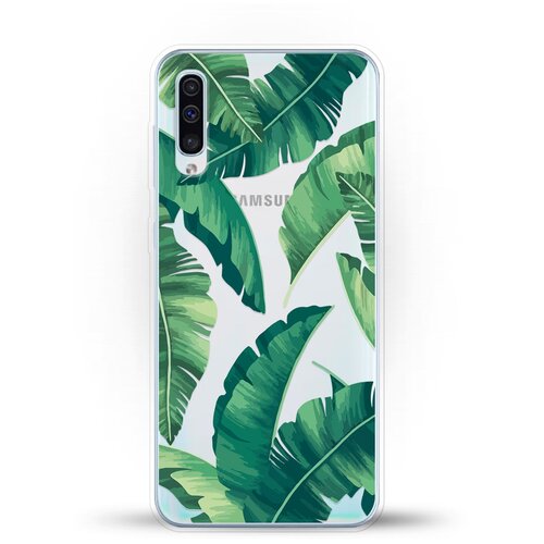 фото Силиконовый чехол пальма на samsung galaxy a50 andy & paul