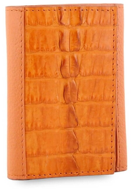 Ключница Exotic Leather, оранжевый