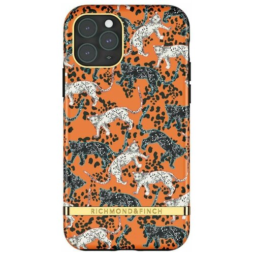 фото Чехол richmond & finch fw20 (r42985) для iphone 12/12 pro (orange leopard)
