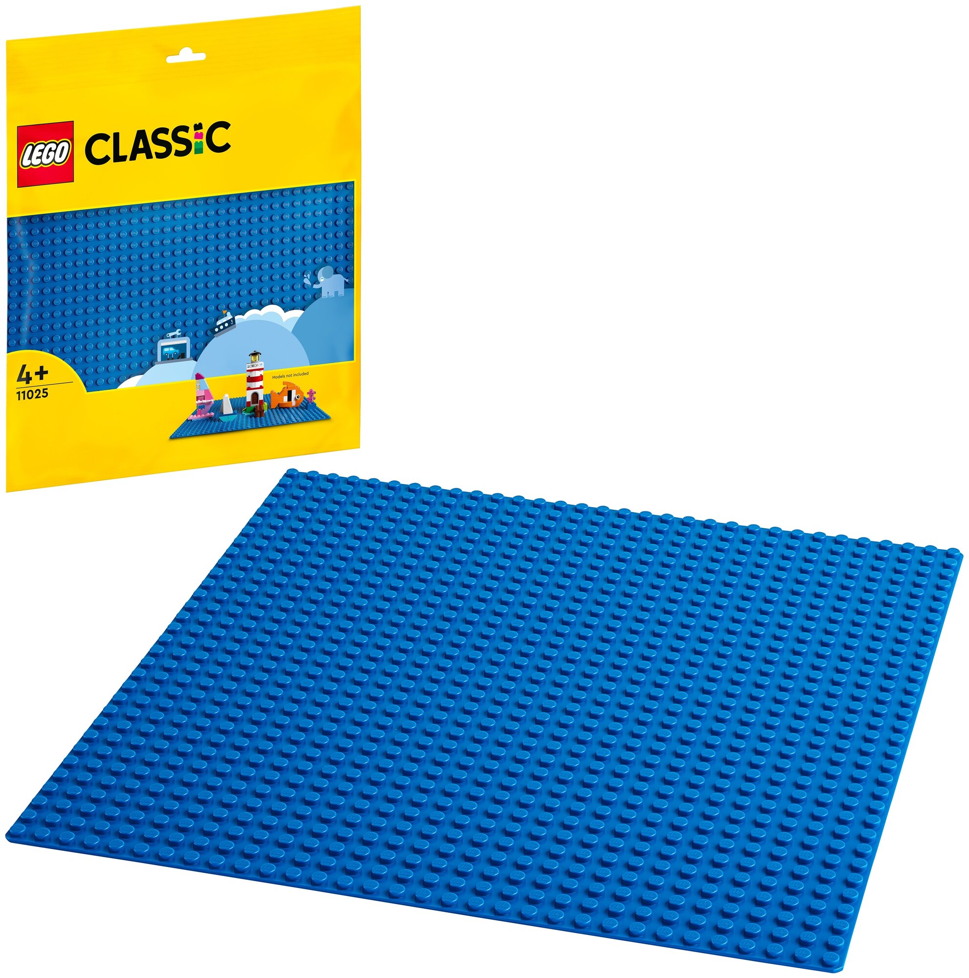 Конструктор LEGO Classic 11025 "Синяя базовая пластина" - фото №2