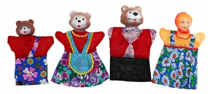 Русский стиль Кукольный театр Три медведя, 11254 - фотография № 5