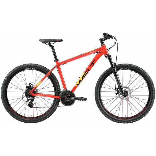 Горный (MTB) велосипед Welt Ridge 2.0 D 27 (2021) fire red S (требует финальной сборки)