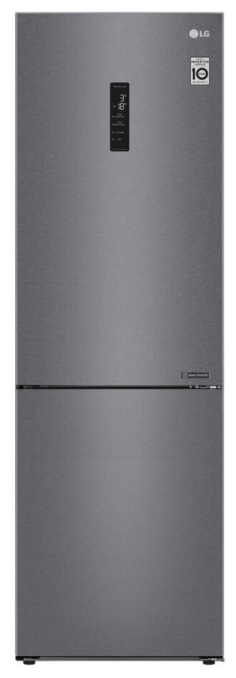 Холодильник LG GA-B459CLSL, графит