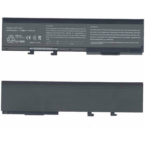 Аккумуляторная батарея для ноутбука Acer Aspire 3620, 5540 (BTP-AQJ1) 4400-5200mAh OEM черная