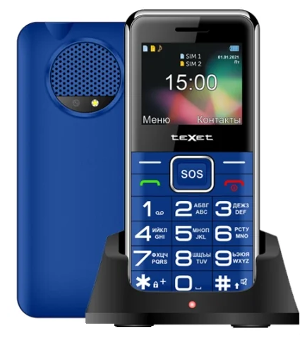 Сотовый телефон teXet TM-B319 Blue