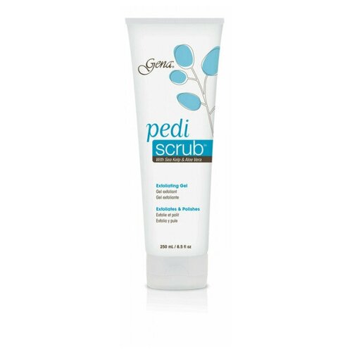 GENA, Pedi Scrub Gel, скраб для педикюра с экстрактами морских водорослей, 250 мл.