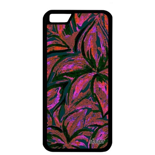 фото Противоударный чехол на мобильный // apple iphone 6s // "цветочный узор" акварель лепестки, utaupia, цветной