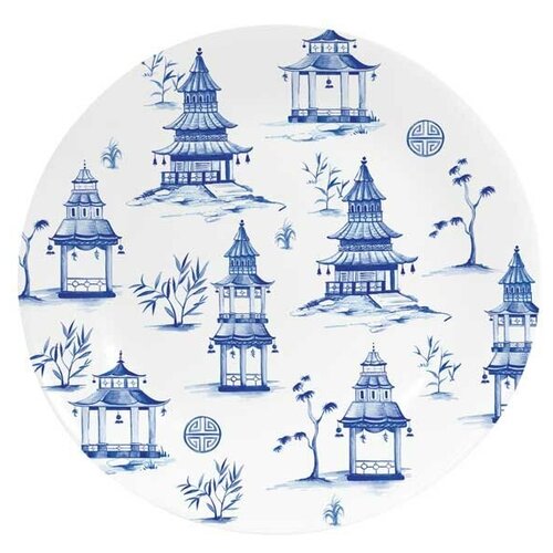 фото Тарелка десертная пагода в подарочной упаковке easy life el-r1083_pagd