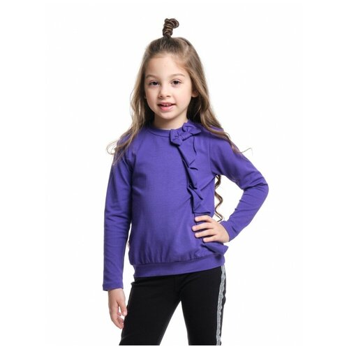 Лонгслив Mini Maxi, размер 104, фиолетовый лонгслив для девочек рост 104 см цвет сиреневый
