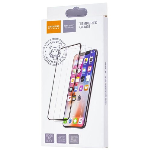 Защитное стекло Tiger Glass для Samsung Galaxy S8 3D, черный