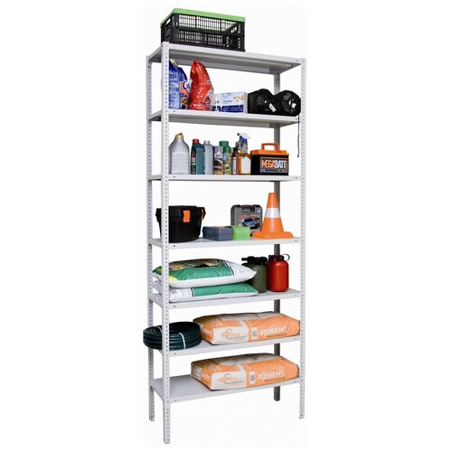 Стеллаж металлический P_МС-257/500 с 7-ю полками 1000x500x2500