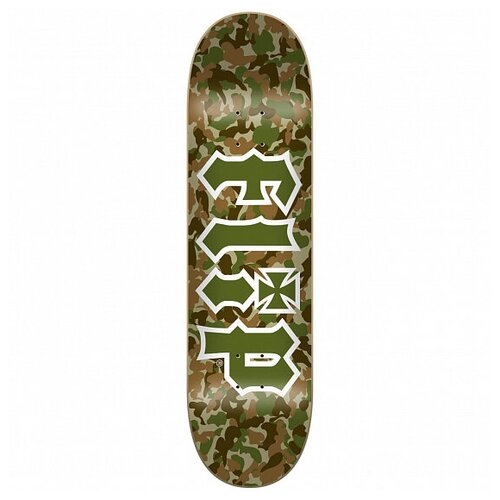 фото Дека скейтборд flip team combat green deck 2021 flip skateboards