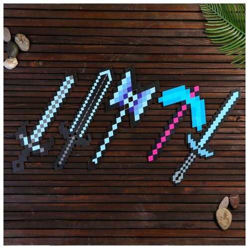 фото Набор деревянных сувениров "алмазное оружие" yandex market