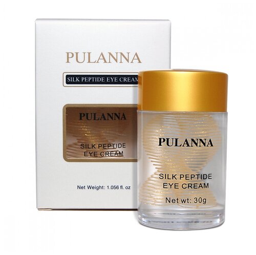 PULANNA Крем для век с Пептидами Шелка - Silk Peptide Eye Cream 30г