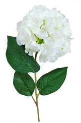 Искусственные цветы Гортензия белая /Искусственные цветы для декора/Декор для дома В-00-90