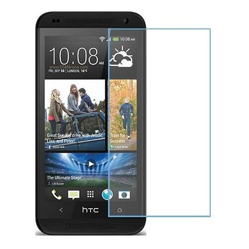 HTC Desire 601 защитный экран из нано стекла 9H одна штука