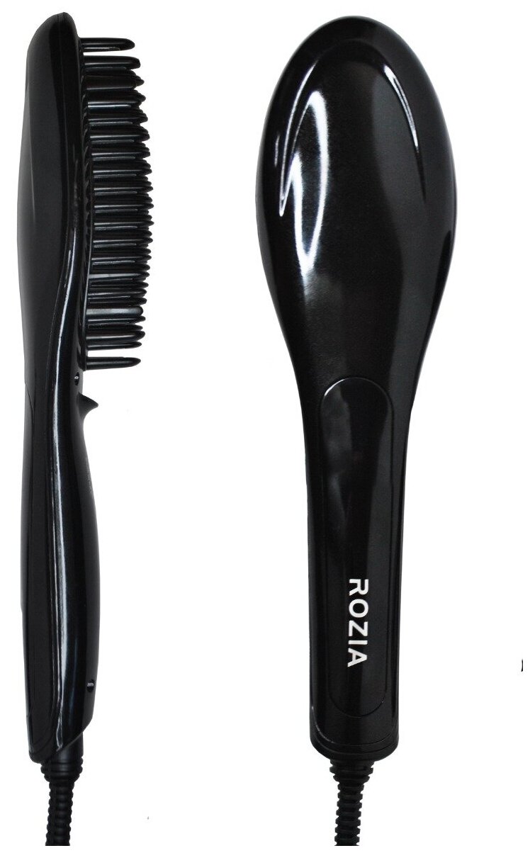 Расческа-выпрямитель для волос Rozia Pro, Профессиональная расческа-выпрямитель для волос Rozia Pro, уход за волосами
