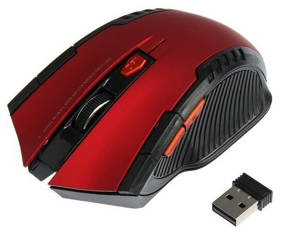 Мышь Luazon MB-2.6 Black-Red 7090288