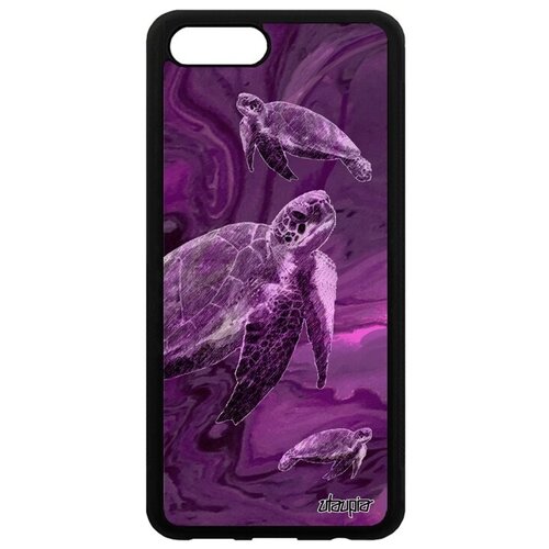 фото Защитный чехол на телефон // honor v10 / view 10 // "черепаха" гиганская наземная, utaupia, розовый