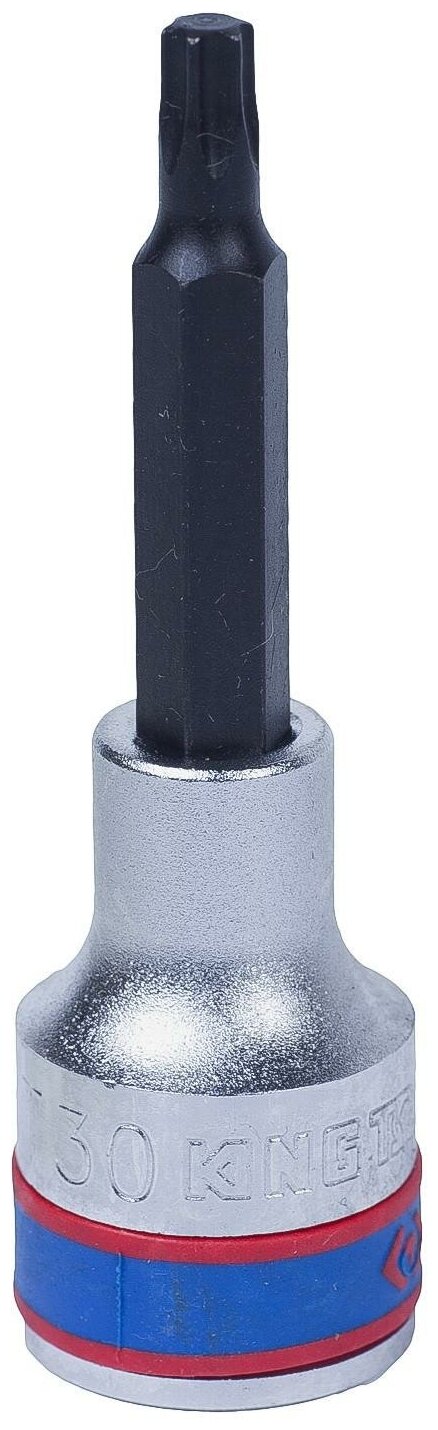 Насадка (бита) торцевая 1/2" Torx T30 L = 80 мм KING TONY 403330