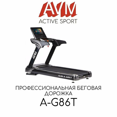 фото Профессиональная беговая дорожка для дома и зала avm a-g86t avm active sport