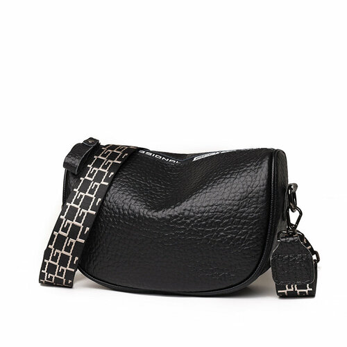 фото Сумка кросс-боди , фактура гладкая, черный staye professional