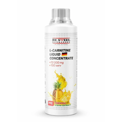 Л-карнитин жидкий концентрат Be Steel Nutrition L-Carnitine Liquid Concentrate 72000мг 0,5л (ананас) л карнитин жидкий концентрат strimex carnistrim concentrate wich chromium picolinate ананас 500 мл 500 мл