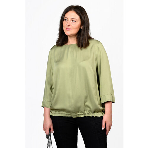 Блуза SVESTA, размер 56, зеленый