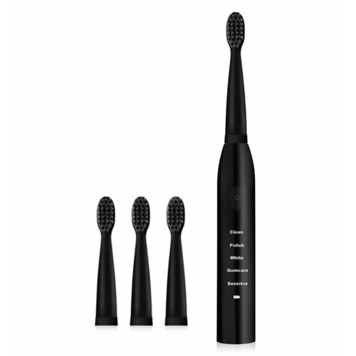 Электрическая зубная щетка SONIC TOOTHBRUSH черная 56400₽