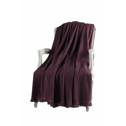 Tivolyo home Покрывало Natural slim цвет: фиолетовый (220х240 см)