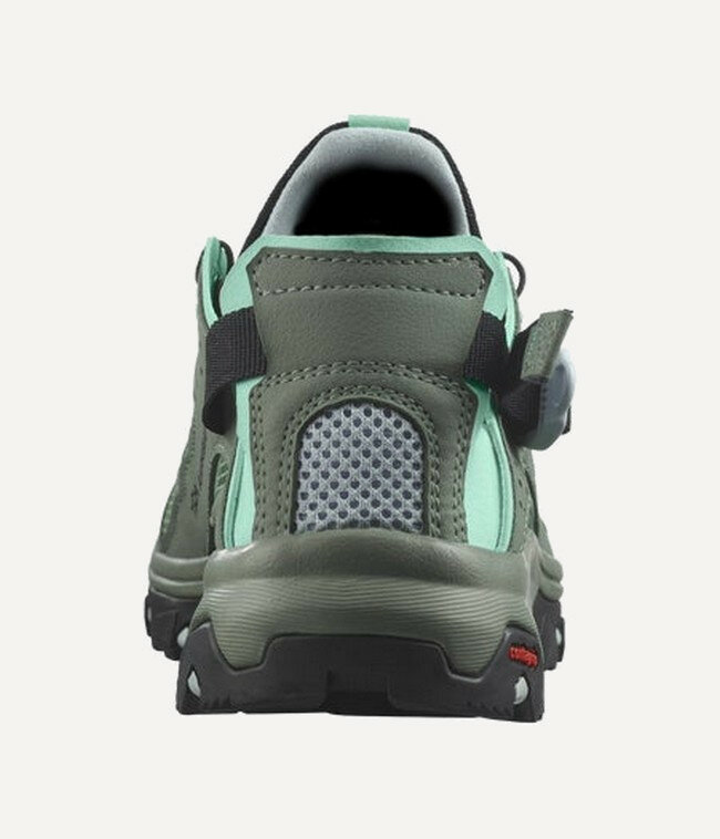 Кроссовки Salomon TECHAMPHIBIAN 5 W, размер RU 40 UK 7.5 US 9, зеленый — фото 1
