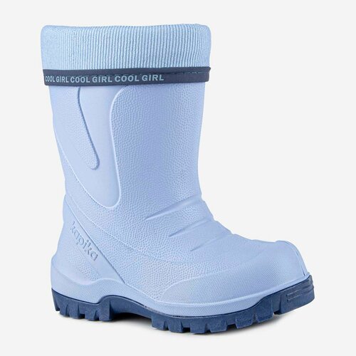 фото Сапоги kapika, размер 25, голубой