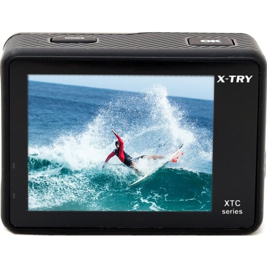 Экшн-камера X-try XTC320 EMR REAL 4K, WiFi, STANDART, черный