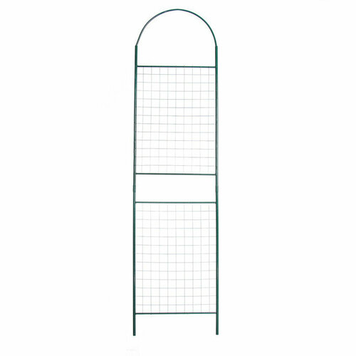 Шпалера, 205 x 50 x 1.6 см, металл, зелёная, Сетка разборная шпалера ланасад мелкая решётка разборная 220х50 см