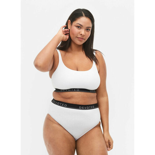 фото Трусы zizzi, размер 54/56, белый