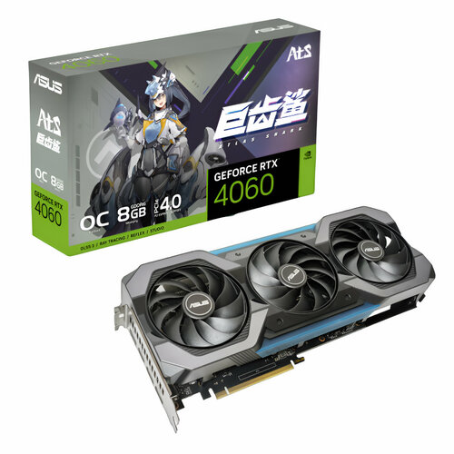 Видеокарта ASUS GeForce RTX 4060 ATS 8 ГБ 4660000₽