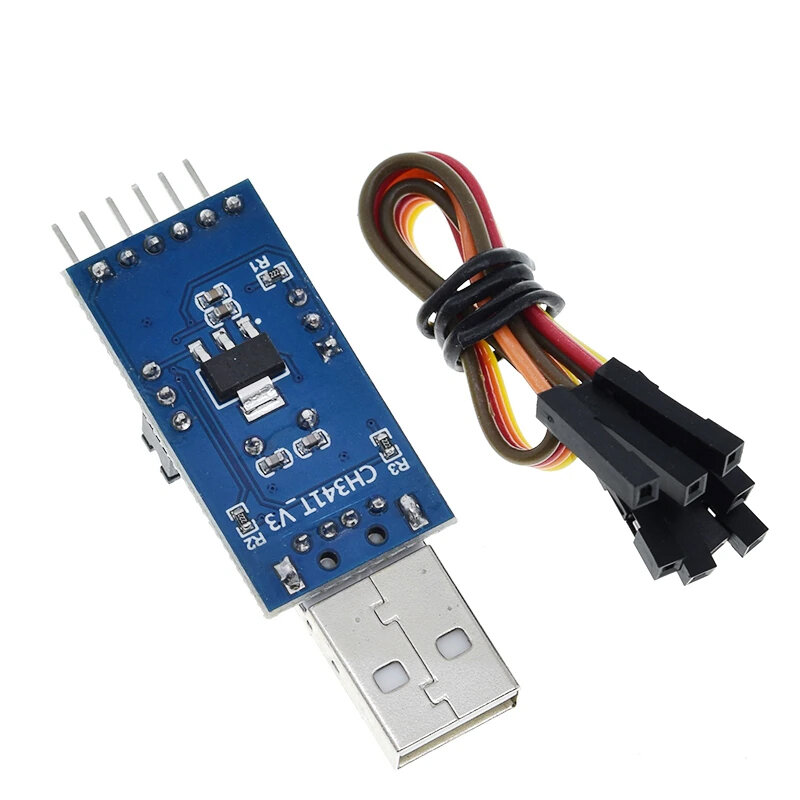 USB-TTL (USB-UART) / USB-I2C программатор (CH341T)