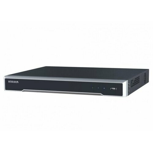 Видеорегистратор для видеонаблюдения HiWatch NVR-208M-K black 1686300₽
