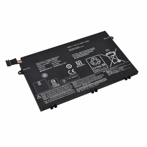 Аккумулятор для Lenovo Thinkpad E15, E480, E490, E580, E590, (01AV448), L17L3P51, 4050mAh, 45Wh, 11. черный