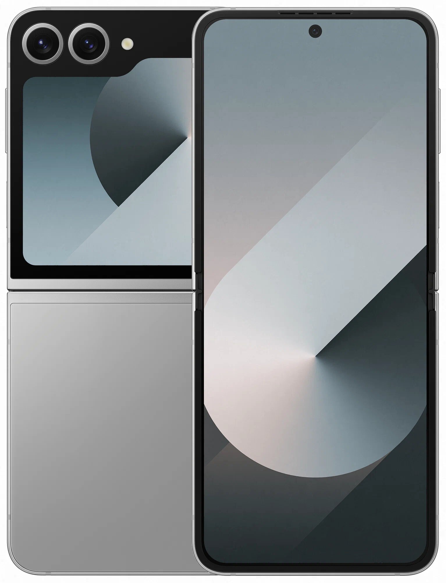 Смартфон Samsung Galaxy Z Flip 6 (F741B) 12/256 Silver Shadow, Dual: nano SIM + eSIM
